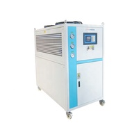 Refroidisseur d'eau industriel automatique à commande à distance MODBUS TCP/IP, refroidi par air, 10HP avec compresseur et pompe VFD