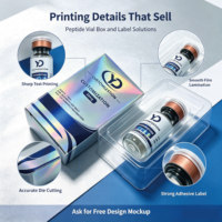 Özelleştirilmiş 3ml/5ml/10ml Şişe/Kutu Ambalajı Vinil Tepsi Yağa Dayanıklı Sağlam 1/2/10/3'lü Paket Çeşitli Boyutlardaki Şişeleri Destekler