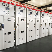 Système de commutation KYN28A 12kV conforme à la norme IEC, armoire métallique 50kA pour système d'automatisation de postes de distribution d'énergie