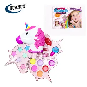 Huanuo OEM & ODM cô gái thời trang vẻ đẹp sản phẩm mỹ phẩm đồ chơi cho trẻ em không độc hại có thể giặt Bộ dụng cụ trang điểm Bộ