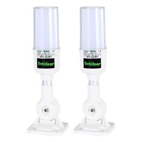 Luz de advertencia tricolor de rotación de 180 grados del fabricante con zumbador señal de sirena de una capa Luz de Torre LED industrial 24V 220V