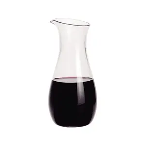 硬質プラスチックジュースボトルワインデカンター1.5L50ozクリア再利用可能なポリカーボネートウイスキーワインカラフ