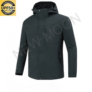 Chaqueta Cortavientos Ligera y Cómoda con Protección Solar UPF50+, Material Sólido, Chaqueta Cortavientos para Hombre Adulto - Product Image 2