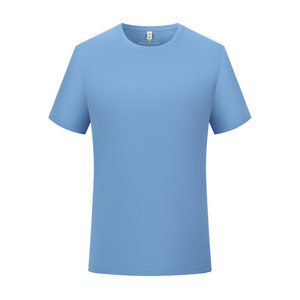 Custom Short Sleeve T-Shirt Modal Solid Color Leisure Wear Promotional T-Shirts - Product Image 3