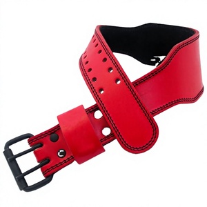 GLOVES City Cinturón de Soporte Lumbar de Cuero Genuino Flexible y Ajustable con Control Abdominal y Protección Básica para Levantamiento de Pesas, para Adultos - Product Image 1