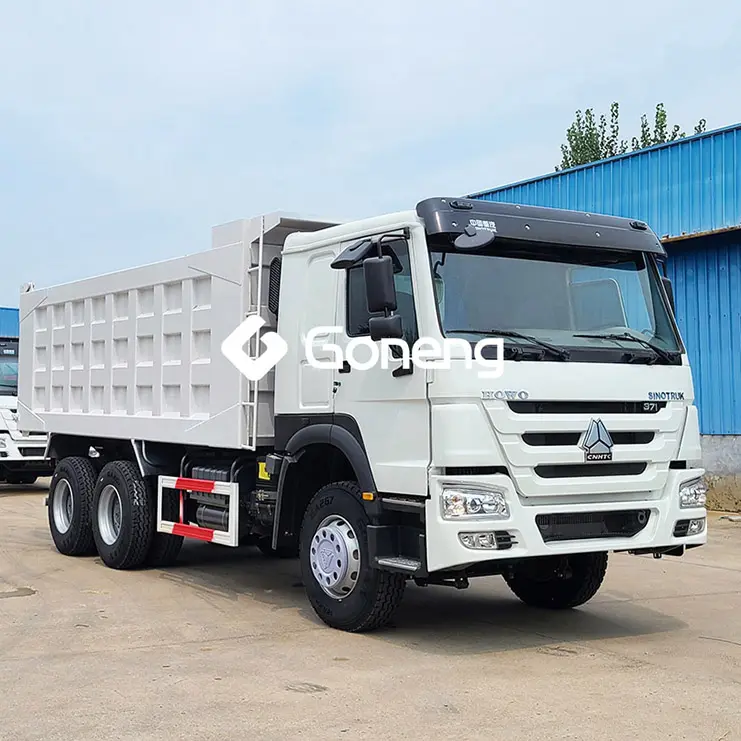 D'occasion Camion Benne Sinotruk Howo 6X4 Dump Truck 20 Ton Tonelada Camion De Volquete 371 375pk