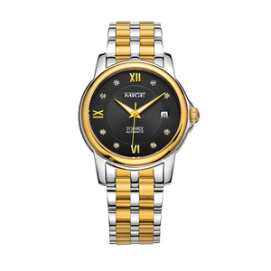 Reloj Mecánico Automático de Lujo MIGE de 38 mm con Correa de Acero Inoxidable, Esfera con Números Romanos, Visualización de Fecha, Diseño Elegante Unisex - Product Image 1