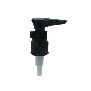 20 24 28mm neck size wholesale pcr pp black emulsion lotion pump for cosmetic makeup bottle