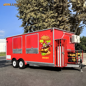 JINLIJING-Camión de catering para Bar móvil, carrito de comida rápida totalmente equipado para café, jugo, cerveza, helado, hamburguesa, pizza - Product Image 1