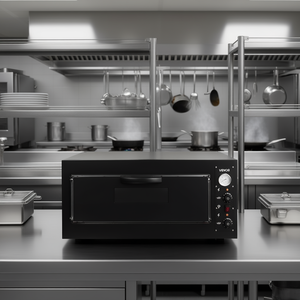 Four à pizza électrique de comptoir Vevor 24 pouces 4200W avec double thermomètre, équipement de cuisson commercial - Product Image 2
