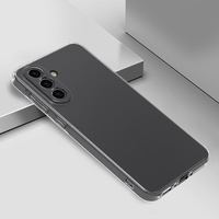 Étui de téléphone portable transparent en TPU souple et fin, coque arrière transparente pour Samsung A16 A06 S24 FE A35 A55 A56 A17 A27 A57