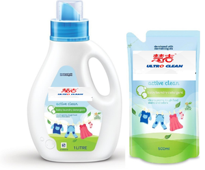 Détergent à lessive pour bébés, liquide sans odeur, thème nourriture, bonbons, élimination des taches - Product Image 1