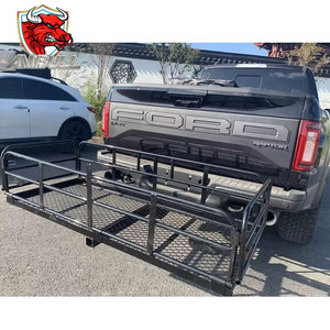 Ambull Chất lượng cao Pickup Truck phổ phía sau <span class=keywords><strong>Tow</strong></span> Bar hành lý Kệ Trailer <span class=keywords><strong>Hitch</strong></span> Mount Cargo <span class=keywords><strong>Carrier</strong></span> Rack xe tải hộp phía sau - Product Image 2