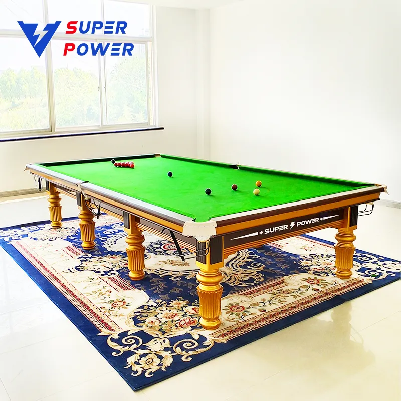 Classic international High standard snooker table for club billiards games