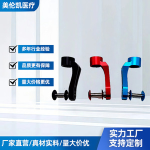 Juego de ruedas para silla de ruedas de aleación de aluminio azul cielo de 24 pulgadas con horquillas delanteras de un solo eje para deportes y correr - Product Image 4