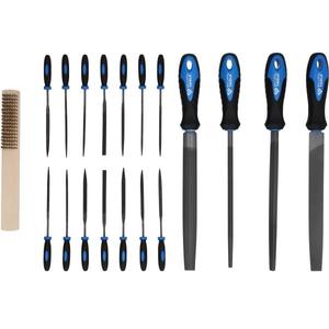 BRILLIANT TOOLS - BT103030 <strong>File</strong> <strong>set</strong> with <strong>file</strong> brush (19 pcs.) - EAN 4042146868515 CUTTING <strong>FILES</strong> AND RASPS - Product Image 4