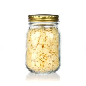 Factory Price 150ml 200ml 250ml 380ml 500ml 5oz 6oz Frasco De Vidrio Pickle Glass Mason Jar With Lids
