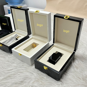 Boîte cadeau de parfum de luxe écologique résistante à l'eau, emballage de parfum personnalisé avec logo, insert en bois, boîte à montre pour flacon de parfum - Product Image 3