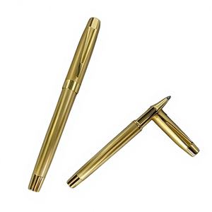 Bolígrafo de Lujo con Forma de Pistola, de Latón Sólido, Ecológico, con Logotipo Personalizado, para Hombre - Product Image 1