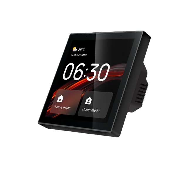 Tuya Smart Wall Switch and Socket 4 Inch Control Panel Built in Alexa Zigbee Central Control