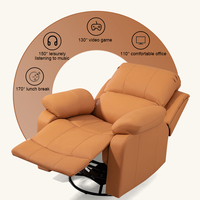 2025 décontracté simple canapé chaise première classe espace Capsule canapé inclinable transformable Simple cadre fonctionnel canapé chaise