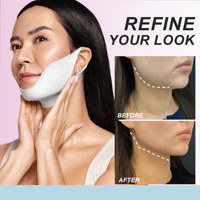 Masque facial de levage en forme de ligne en V Jawline Lift Tape Enhancer Face Patch Sculpting Collagen Sheet Mask