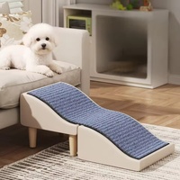 Escalier pliable réglable pour animaux de compagnie, rampe d'accès pour chiens, aide à l'escalade pour lit et canapé, marchepieds sécurisés et robustes pour chiens, marchepieds pour chaussures