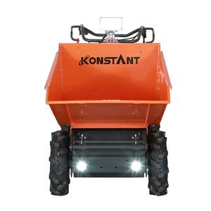 Gerobak Dorong Listrik Bertenaga Baterai KONSTANT 4WD Mudah Diputar Mini Dumper Pengangkut Kebun KT-MD300EN - Product Image 3