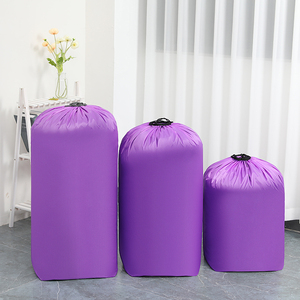 Large quilt dust pack storage bag  drawstring quilt backpack pack  moving finishing Oxford cloth package