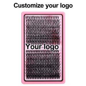 Tùy Chỉnh 30D 40D 50D 60D 9-16Mm D Cuộn Tự Làm Cụm <span class=keywords><strong>Lash</strong></span> Trái Phiếu Và Con Dấu Không Thấm Nước Cụm Lông Mi Với Logo Của Riêng Bạn - Product Image 5