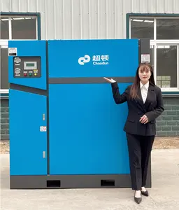 Tanque de secador de aire grande automático refrigerado por aire 7.5kw controlador condensador montaje compresor filtro aire comprimido precio