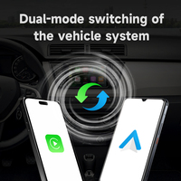 2025 Magic Ai Box Android Auto CarPlay adaptador Google Store/Netflix/YouTube compatible con reproducción de coche con cable OEM KYERE