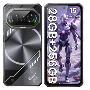 Fossibot F114 Rugged Smartphone 6.67 Inch LCD 8+256GB 50MP Rear Camera 8MP Front Camera 5000mAh T615 18W Android 15 Cellphone - Product Image 1