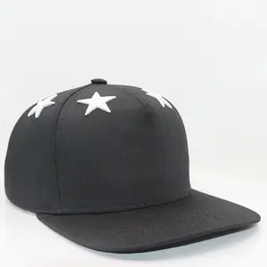מתכוונן שטוח היפ הופ כובעי רגיל 6 פנל ריק מותאם אישית Snapback כובעי כובע עם רקמת עוגיות לוגו