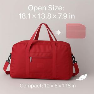 Bolsa Impermeable de Tela Oxford Resistente, Bolsa de Viaje con Gran Capacidad, Bolsa de Mano Versátil para Viajes - Product Image 2