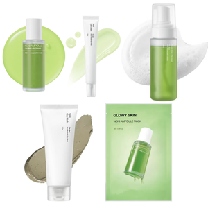 Cellmailx Serie <span class=keywords><strong>Noni</strong></span>: Siero in Fiale + Crema Occhi Ultimate + Detergente Schiumogeno + Maschera Argilla Rinfrescante + Maschera in Fiale - Product Image 1