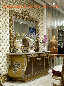 Deluxe מעולה חדש דגם איטלקי סגנון עץ גילוף מלבני רויאל ארמון אוכל שולחן - Product Image 3