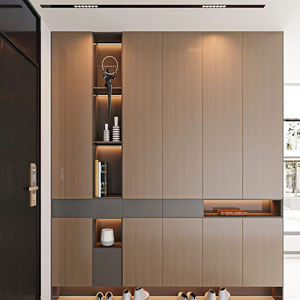 Armoires basses de cuisine de style japonais Boyce, aménagement compact + étagère ouverte - Product Image 5