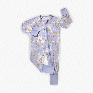 <span class=keywords><strong>Pyjama</strong></span> bébé de haute qualité avec fermeture éclair, imprimé lapin <span class=keywords><strong>licorne</strong></span>, en bambou doux, pour vêtements de bébé garçon 0-12 mois - Product Image 6