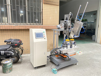 Machines CNC industrielles combinées de perçage et de tuftage pour brosses et balais