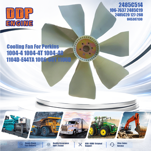 พัดลมระบายความร้อน สำหรับ Perkins 1004-4 1004-4T 1004-40 1104D-E44TA 1006-60T 1106D รุ่น 2485C514 106-7637 2485C19 2485C20 127-268 U45307130 - Product Image 2