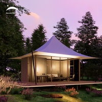 Nouvelles meilleures tentes de luxe extensibles pour le glamping quatre saisons Tente de maison d'hôtel de villégiature sur plate-forme à vendre