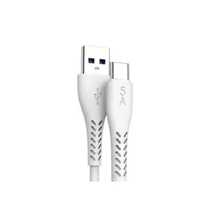 Toptan 1M2M 5A veri kablo USB c tipi USB ios kağıt ambalaj kutusu