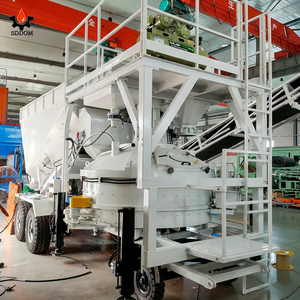Planta de Concreto Móvil Totalmente Automática, Mini Central Dosificadora con Bajo Consumo de Energía para la Construcción - Product Image 1