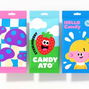 Miles de diseños creativos impresos personalizados Resellable Cr a prueba de niños 1g 35 7g 14g 28G 1oz Mylar Bag - Product Image 2