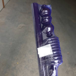 Ensemble de tringles à rideaux doubles en bois de 35 mm avec embouts, supports et anneaux personnalisés, tringle à rideaux <span class=keywords><strong>double</strong></span> de 28 mm - Product Image 5