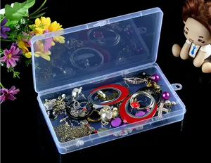 Top Quality Transparent 18*10*2.3cm Home Storage Container Mobile Phone Outer Box Cosmetic Storage Box With Lid