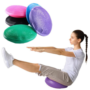 CZFIT Factory Best Seller High Quality PVC Inflatable Yoga Exercise Fitness Training Multifunction Balance <b>Board</b> Pad Cushion - Product Image 5