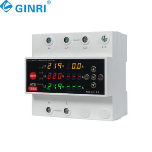 Công tắc chuyển tự động 150A với bảo vệ trên và dưới Điện áp ATS chuyển tự động chuyển - Product Image 1