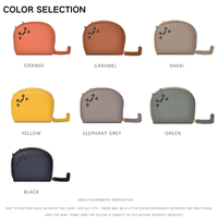 Dompet Koin Wanita Desain Fashion Lucu dengan Ritsleting untuk Wanita dan Pria